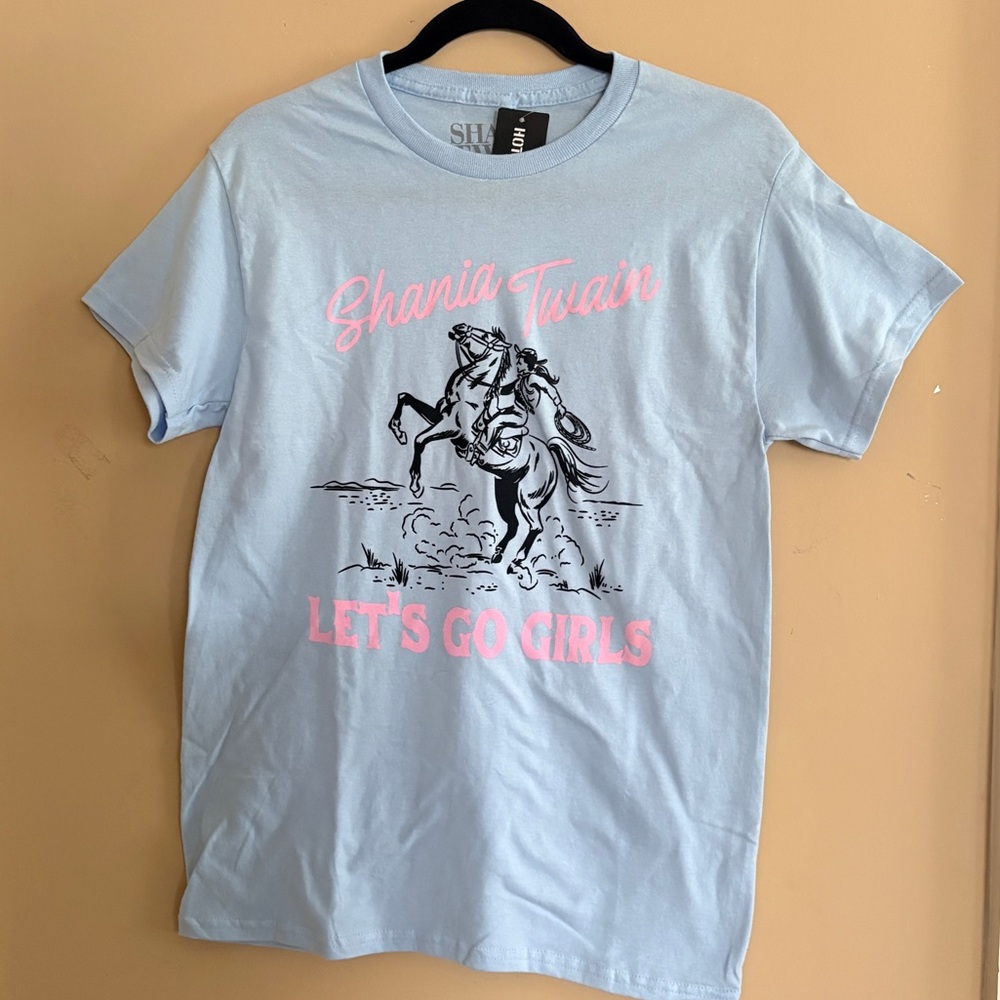Shania Twain Let’s Go Girls Cowgirl Shrunken Fit T-Shirt XL NWT